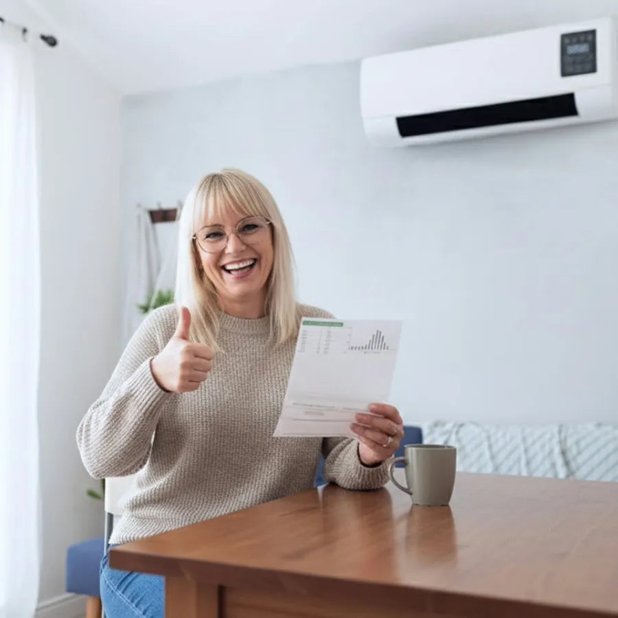Two-in-one wall-mounted air conditioner