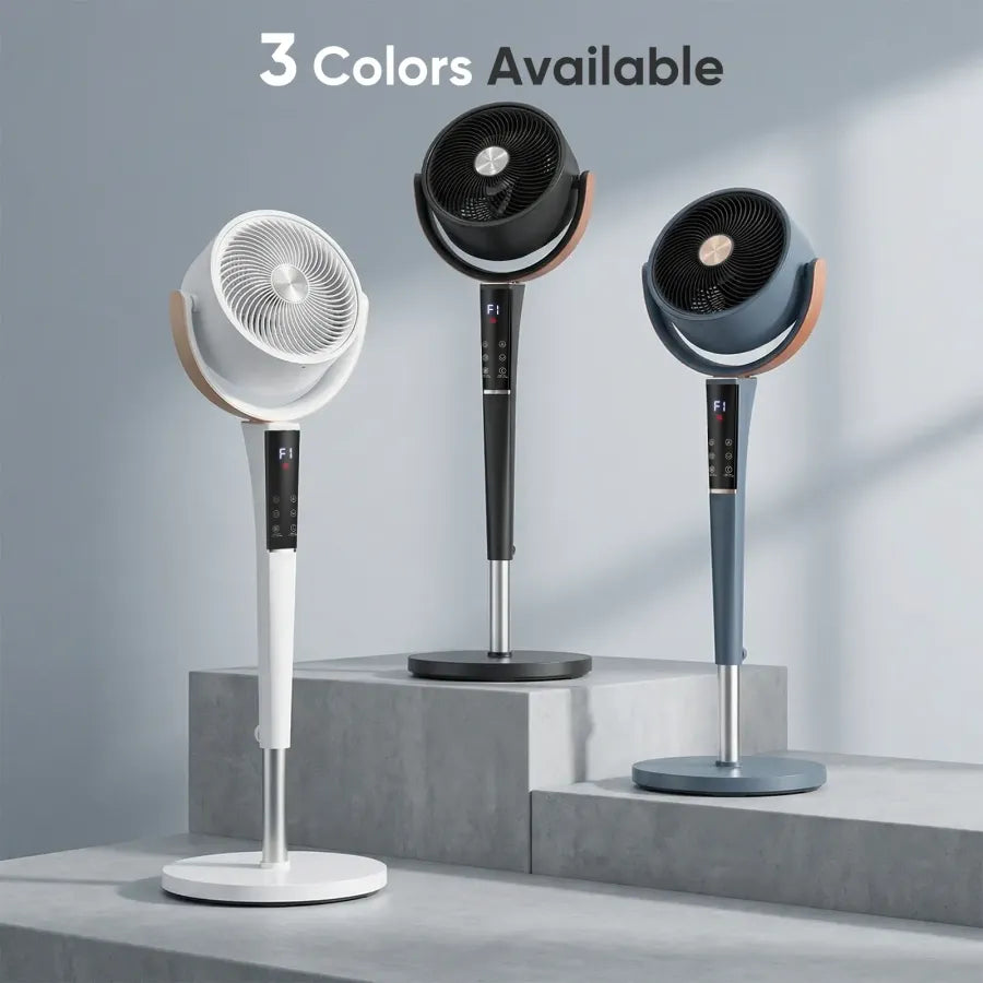 ⚡️ 72-HR CLEAROUT ⚡️ 120° Oscillating Standing Bedroom Fans ❄️